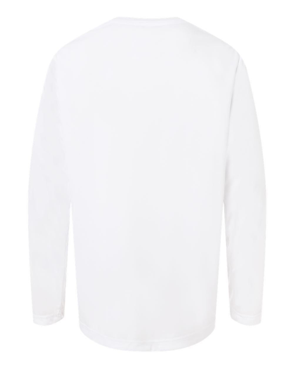 Core365 Ce10ly Youth Capital Performance Long Sleeve T-shirt - White