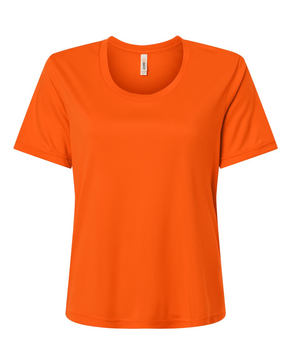 Core365 Ce10w Women’s Capital Performance T-shirt - Campus Orange