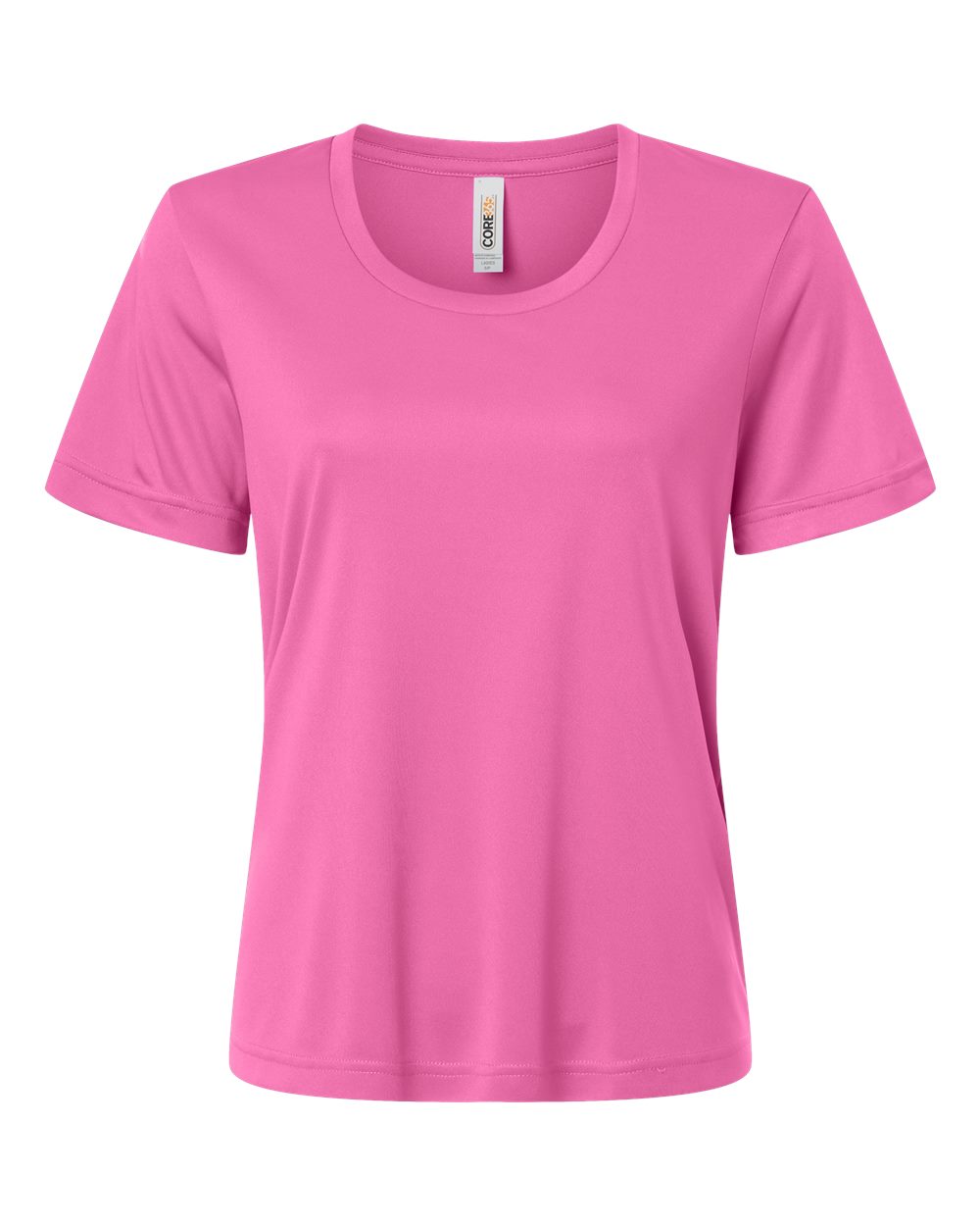 Core365 Ce10w Women’s Capital Performance T-shirt - Charity Pink