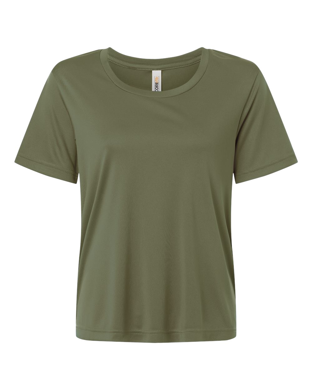 Core365 Ce10w Women’s Capital Performance T-shirt - Military Green