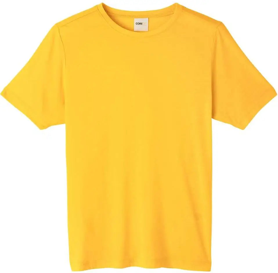 Core365 Ce111 Unisex Fusion Chromasoft™ Performance T-shirt - Campus Gold - Xs
