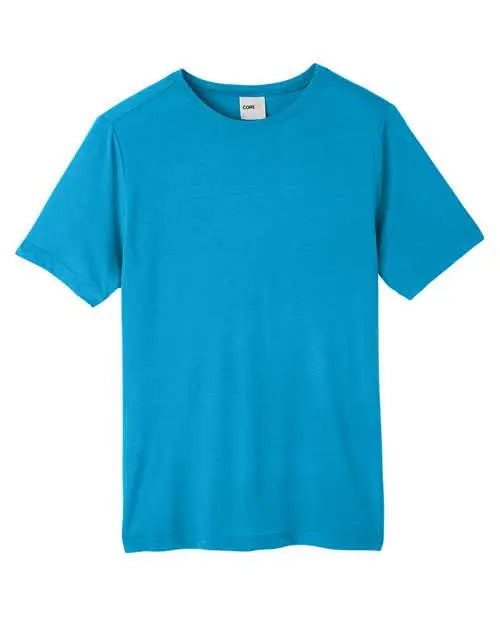 Core365 Ce111 Unisex Fusion Chromasoftâ„¢ Performance T-shirt - Electric Blue