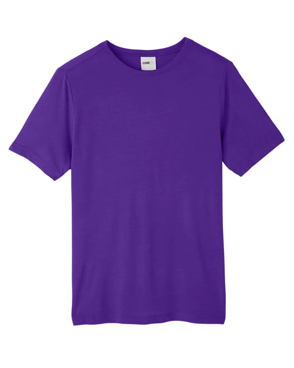Core365 Ce111 Unisex Fusion Chromasoftâ„¢ Performance T-shirt - Campus Purple
