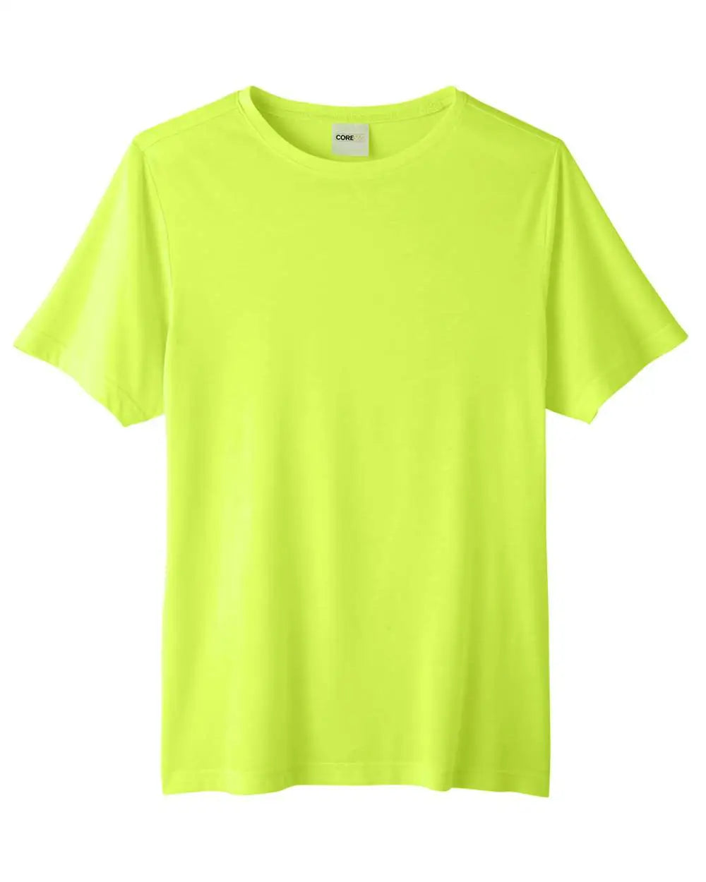 Core365 Ce111t Unisex Tall Fusion Chromasoftâ„¢ Performance T-shirt - Safety Yellow