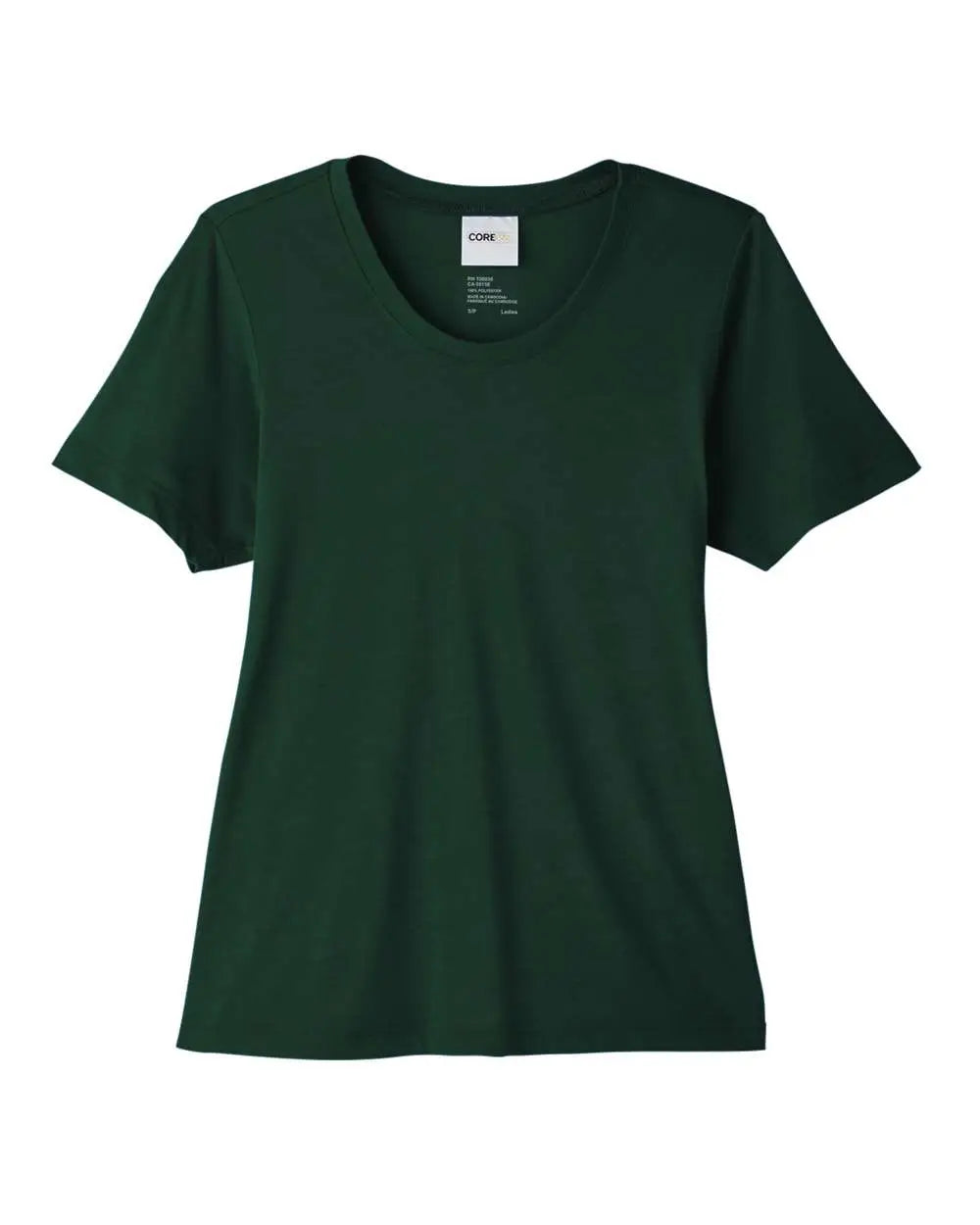 Core365 Ce111w Women’s Fusion Chromasoft™ Performance T-shirt - Forest - Xs