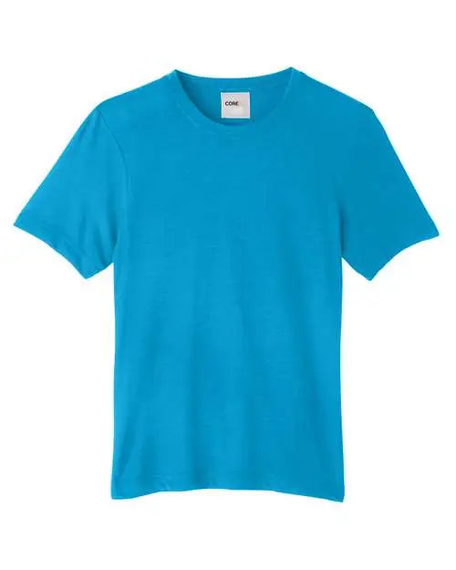 Core365 Ce111y Youth Fusion Chromasoftâ„¢ Performance T-shirt - Electric Blue