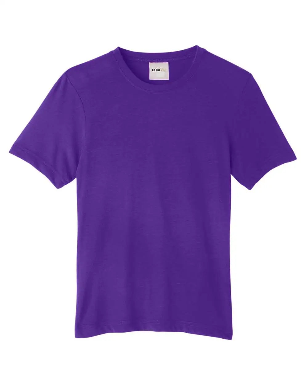 Core365 Ce111y Youth Fusion Chromasoftâ„¢ Performance T-shirt - Campus Purple