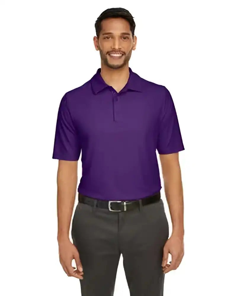 Core365 Ce112 Men’s Fusion Chromasoft Pique Polo - Campus Purple