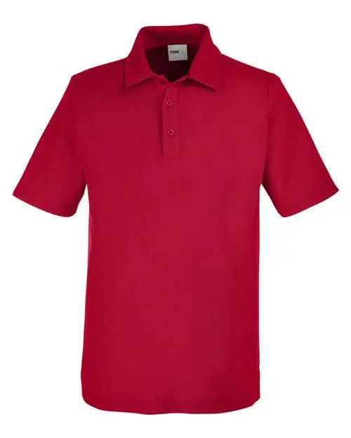 Core365 Ce112 Men’s Fusion Chromasoft™ Pique Polo - Classic Red