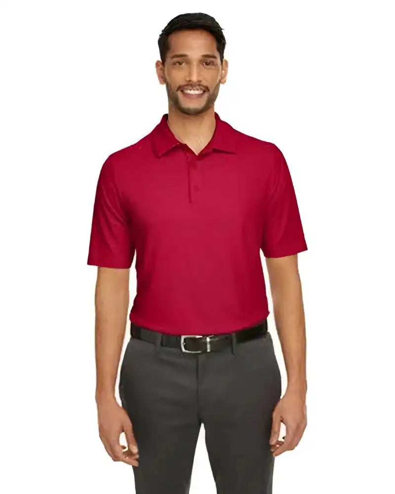Core365 Ce112 Men’s Fusion Chromasoft Pique Polo - Red
