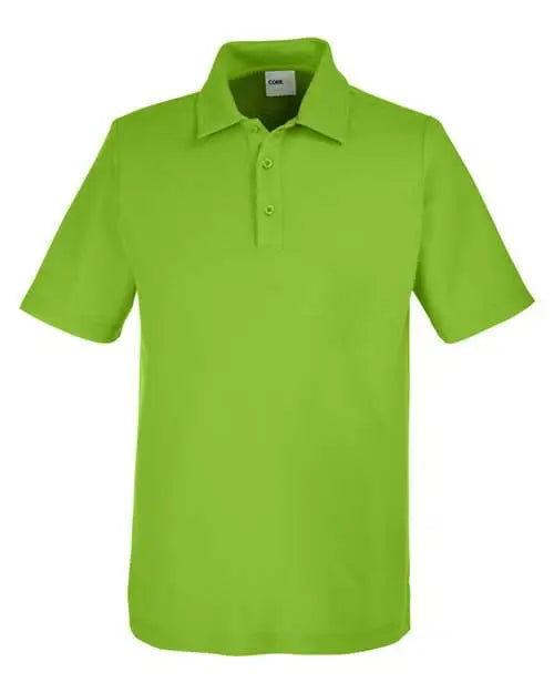 Core365 Ce112 Men’s Fusion Chromasoftâ„¢ Pique Polo - Acid Green