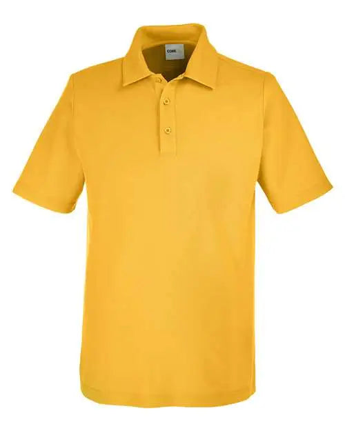Core365 Ce112 Men’s Fusion Chromasoftâ„¢ Pique Polo - Campus Gold
