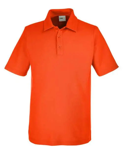 Core365 Ce112 Men’s Fusion Chromasoftâ„¢ Pique Polo - Campus Orange