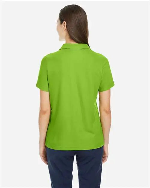 Core365 Ce112w Women’s Fusion Chromasoft™ Pique Polo - Acid Green - Xs
