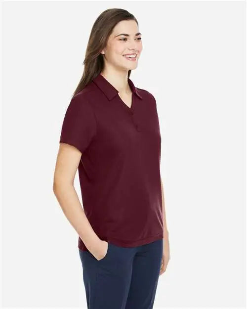 Core365 Ce112w Women’s Fusion Chromasoft™ Pique Polo - Burgundy