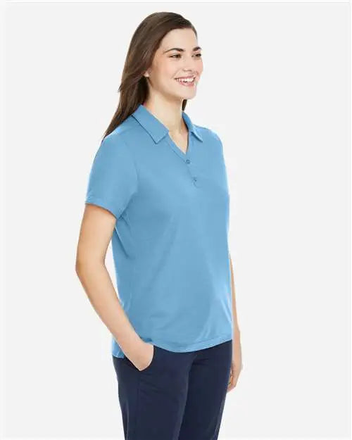 Core365 Ce112w Women’s Fusion Chromasoft™ Pique Polo - Columbia Blue - Columbia Blue / Xs