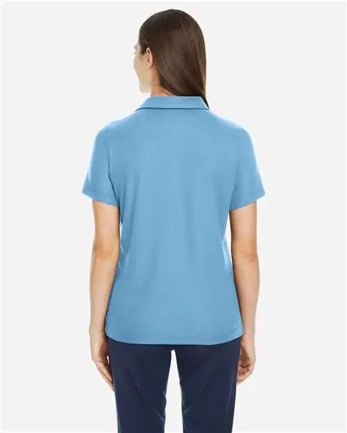 Core365 Ce112w Women’s Fusion Chromasoft™ Pique Polo - Columbia Blue - Columbia Blue / Xs
