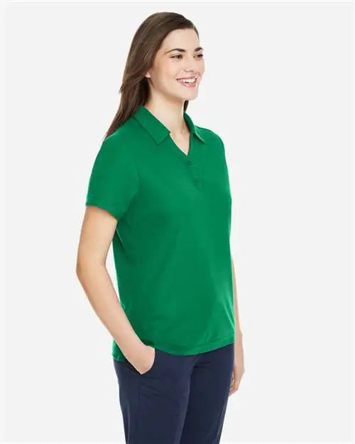 Core365 Ce112w Women’s Fusion Chromasoft™ Pique Polo - Kelly Green - Kelly Green / Xs