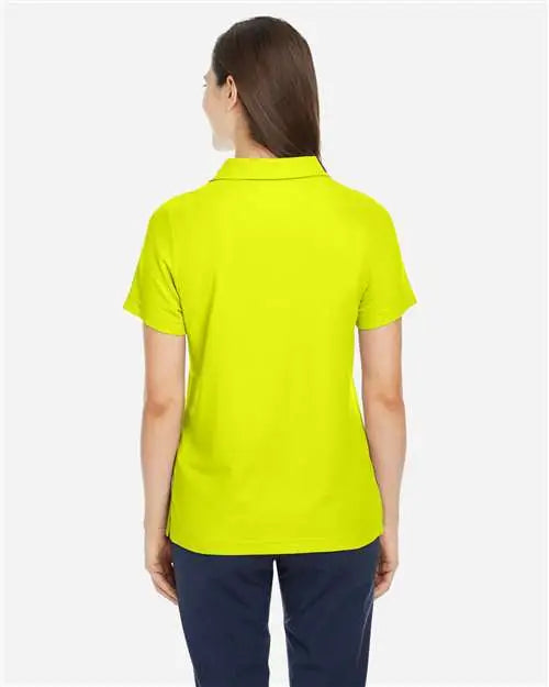 Core365 Ce112w Women’s Fusion Chromasoft™ Pique Polo - Safety Yellow