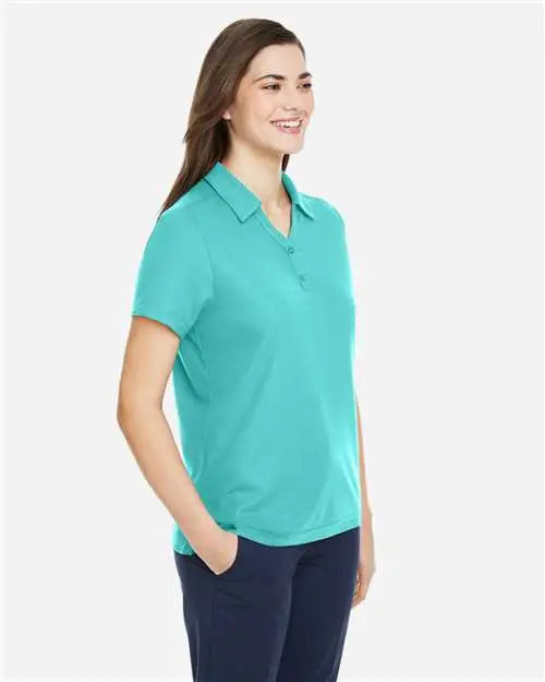 Core365 Ce112w Women’s Fusion Chromasoft™ Pique Polo - Sea Glass