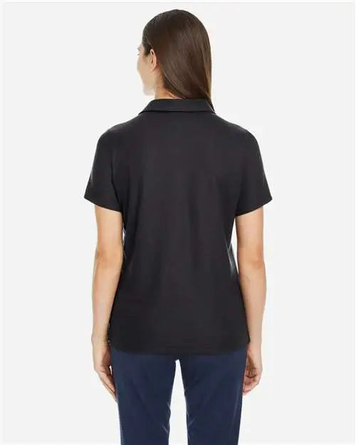 Core365 Ce112w Women’s Fusion Chromasoftâ„¢ Pique Polo - Black
