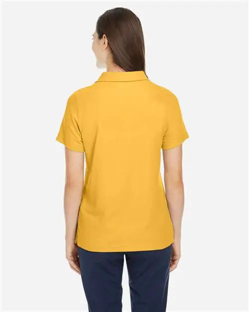 Core365 Ce112w Women’s Fusion Chromasoftâ„¢ Pique Polo - Campus Gold
