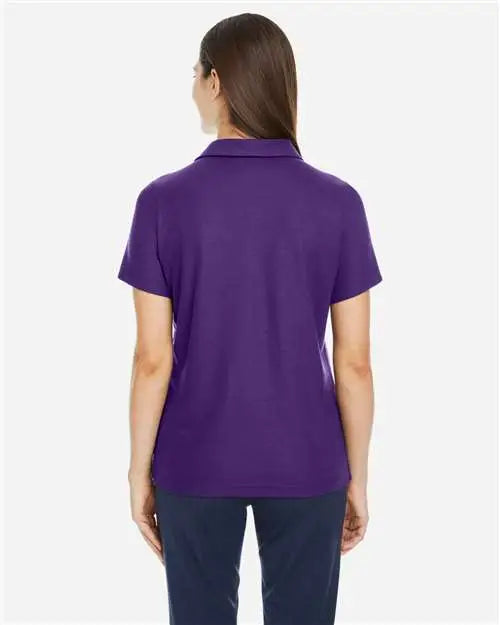 Core365 Ce112w Women’s Fusion Chromasoftâ„¢ Pique Polo - Campus Purple