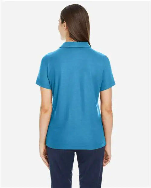 Core365 Ce112w Women’s Fusion Chromasoftâ„¢ Pique Polo - Electric Blue