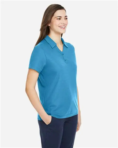Core365 Ce112w Women’s Fusion Chromasoftâ„¢ Pique Polo - Electric Blue