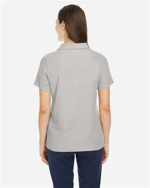 Core365 Ce112w Women’s Fusion Chromasoftâ„¢ Pique Polo - Platinum