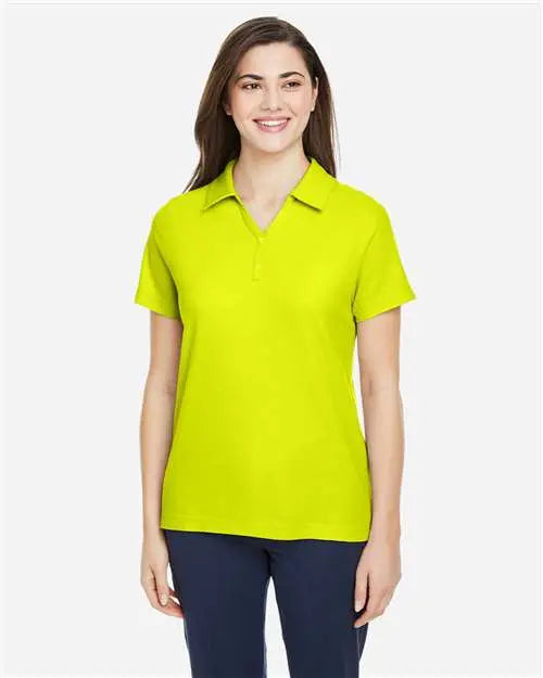 Core365 Ce112w Women’s Fusion Chromasoftâ„¢ Pique Polo - Safety Yellow