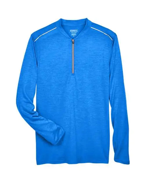Core365 Ce401 Men’s Kinetic Performance Quarter-zip Pullover - True Royal Carbon