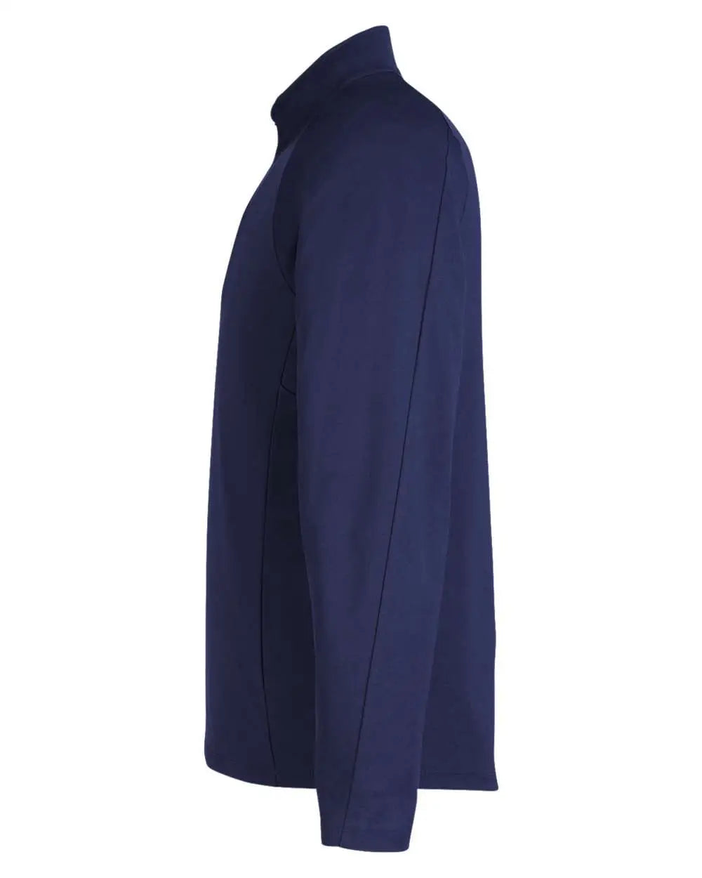 Core365 Ce418 Men’s Origin Performance Pique Quarter-zip Pullover - Classic Navy Heather Carbon - Clasc Navy / s