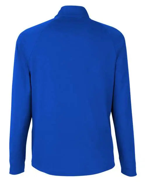 Core365 Ce418 Men’s Origin Performance Pique Quarter-zip Pullover - True Royal Carbon