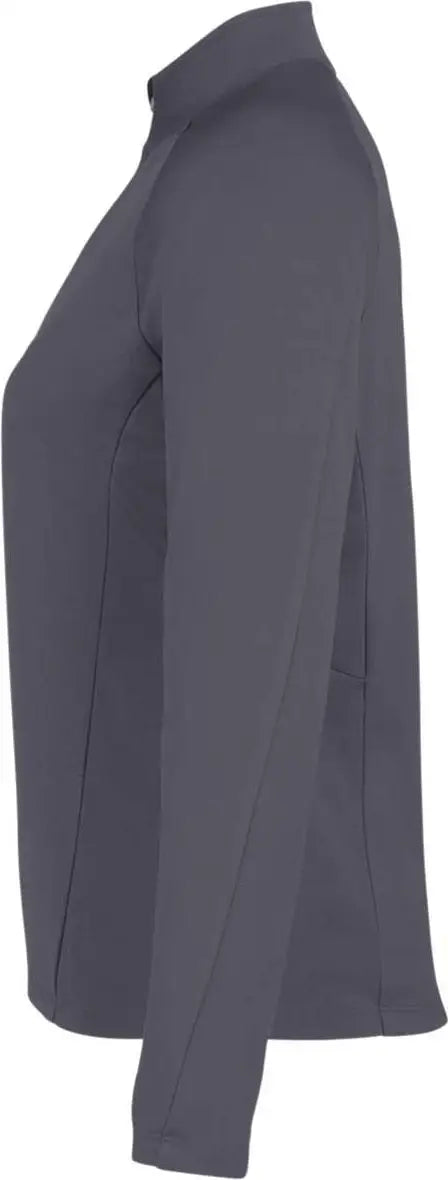 Core365 Ce418w Women’s Origin Performance Pique Quarter-zip Pullover - Carbon Black - Carbon / Xs