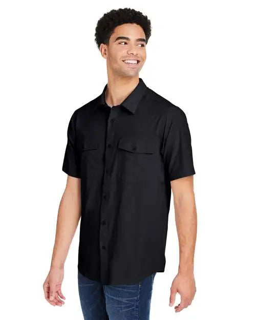 Core365 Ce510 Men’s Ultra Uvp® Marina Shirt - Black