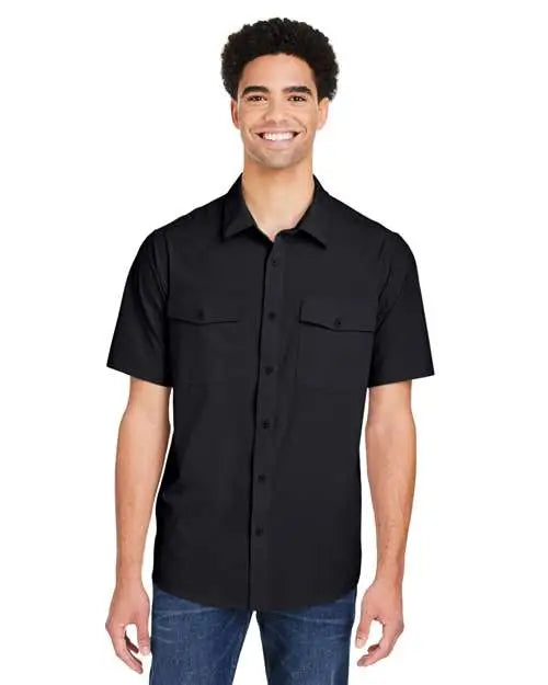 Core365 Ce510 Men’s Ultra Uvp® Marina Shirt - Black