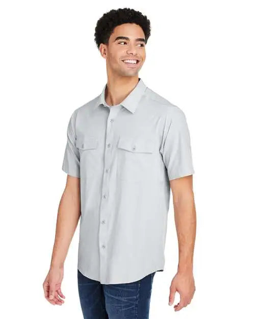 Core365 Ce510 Men’s Ultra Uvp® Marina Shirt - Platinum