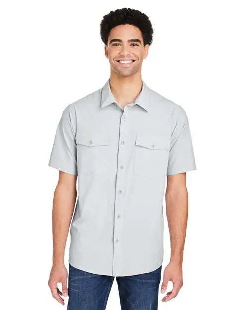 Core365 Ce510 Men’s Ultra Uvp® Marina Shirt - Platinum
