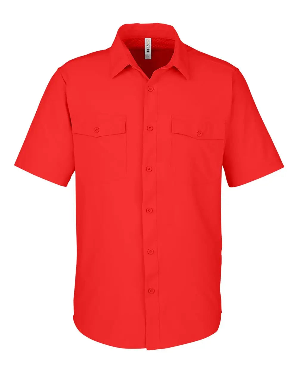 Core365 Ce510 Men’s Ultra Uvp® Marina Shirt - Red - Marina Red / s