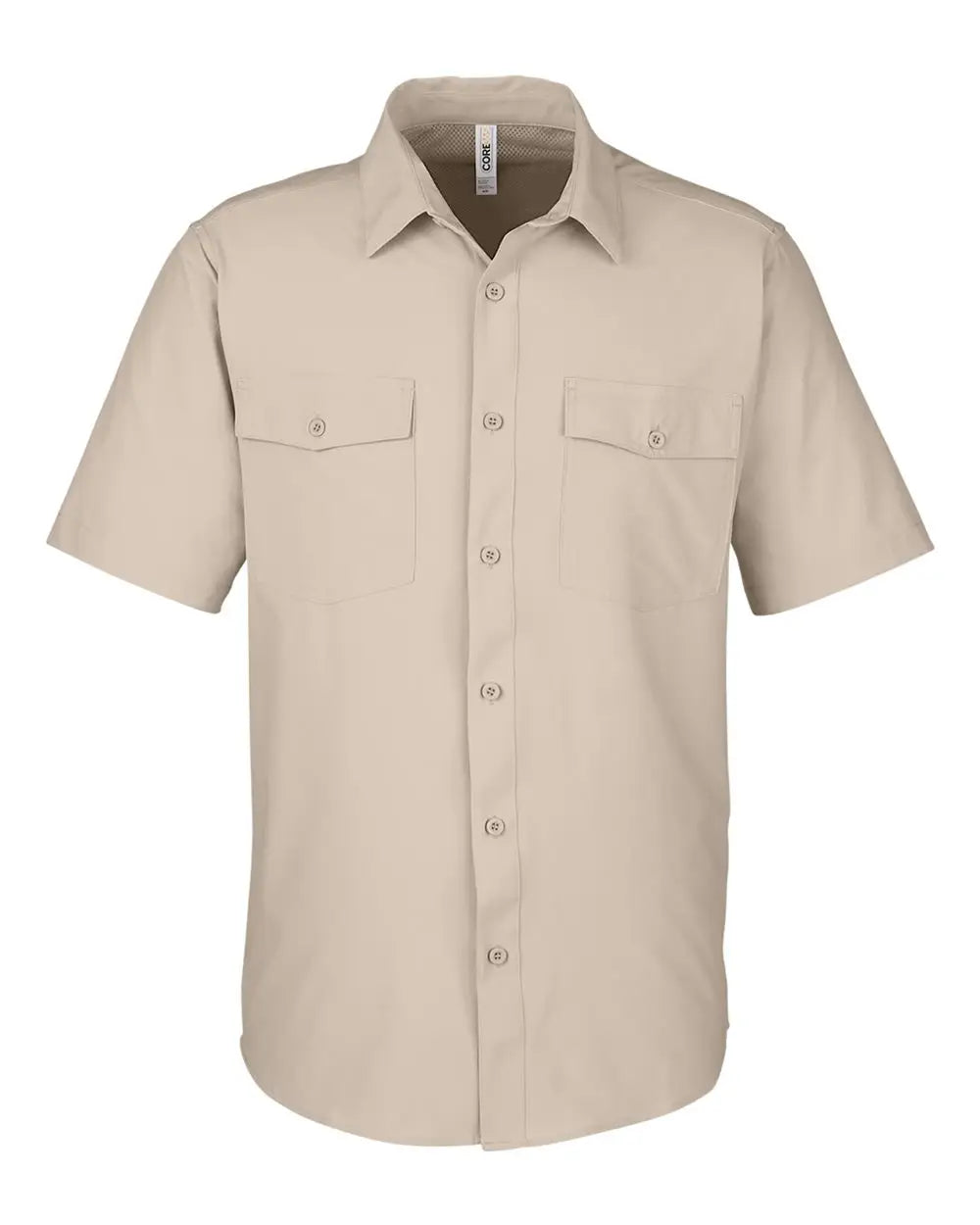Core365 Ce510 Men’s Ultra Uvp® Marina Shirt - Stone - Stone / s