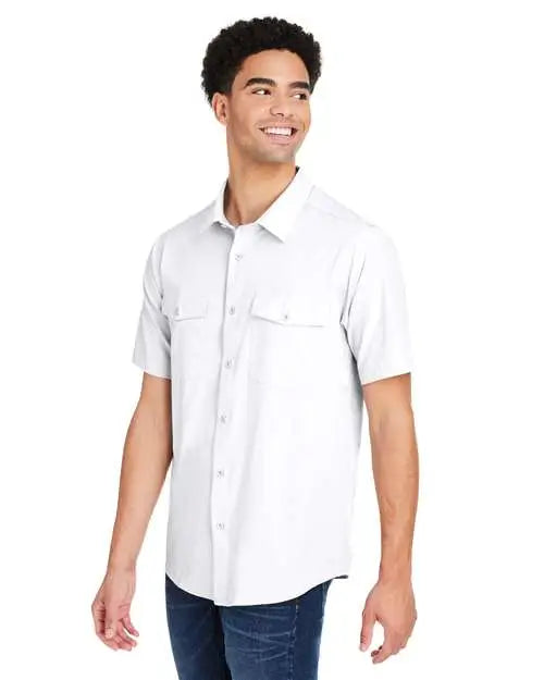 Core365 Ce510 Men’s Ultra Uvp® Marina Shirt - White