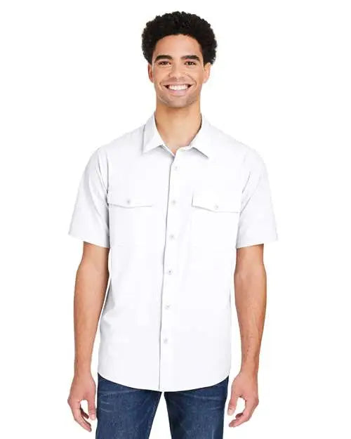 Core365 Ce510 Men’s Ultra Uvp® Marina Shirt - White