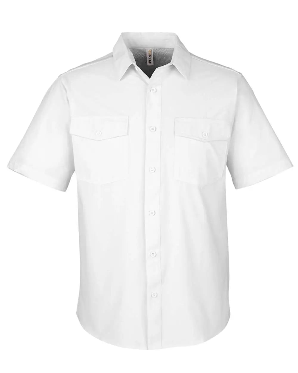 Core365 Ce510 Men’s Ultra Uvp® Marina Shirt - White - White / s