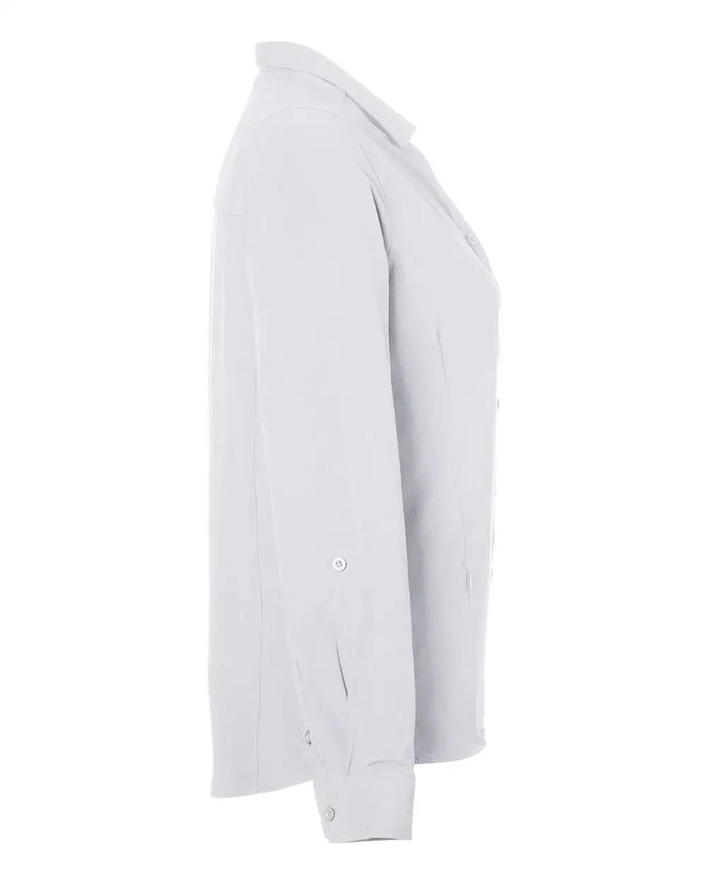 Core365 Ce510lw Women’s Ultra Uvp® Long Sleeve Marina Shirt - Platinum - Platinum / Xs