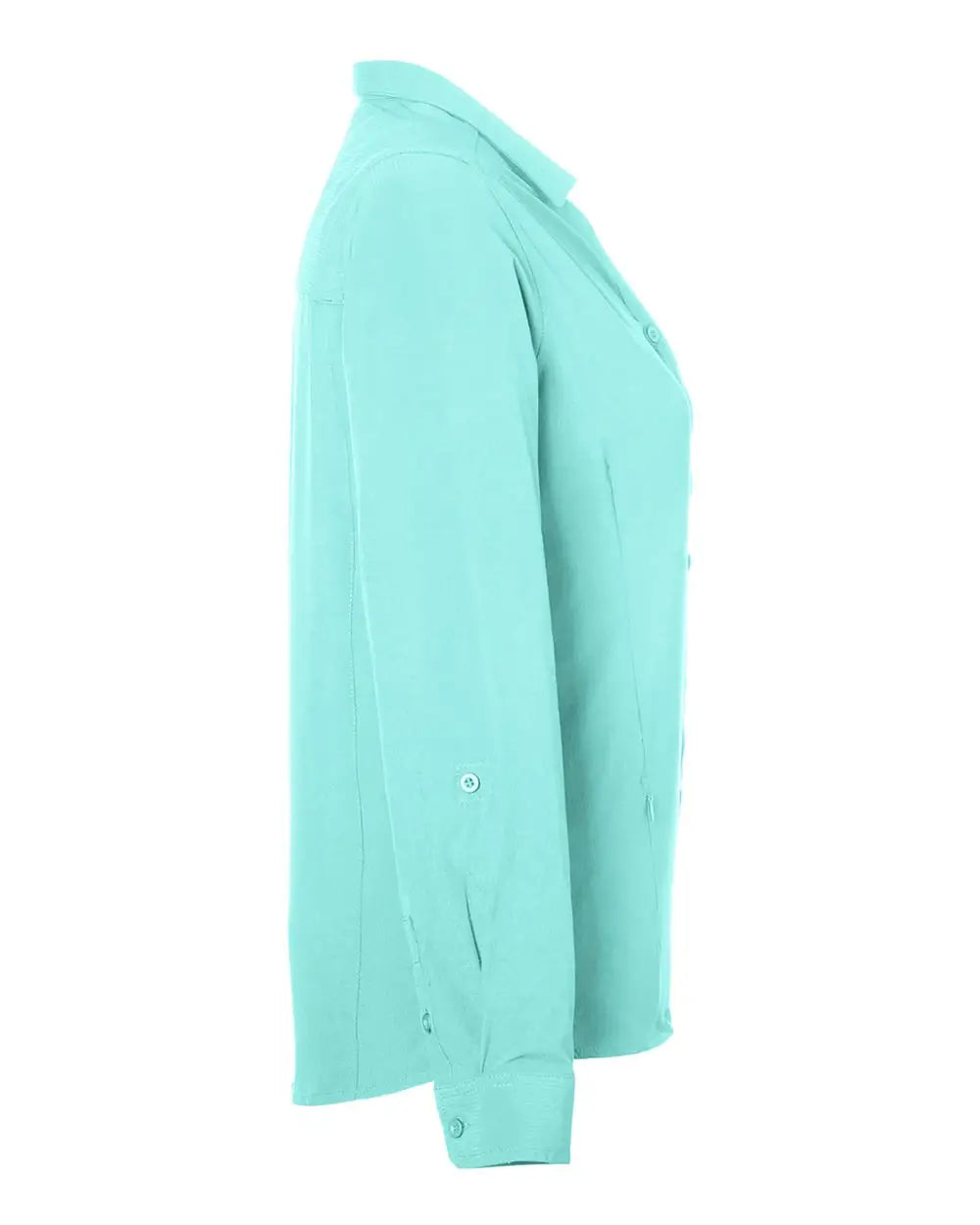 Core365 Ce510lw Women’s Ultra Uvpâ Long Sleeve Marina Shirt - Sea Glass