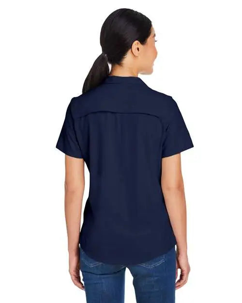 Core365 Ce510w Women’s Ultra Uvp® Marina Shirt - Classic Navy