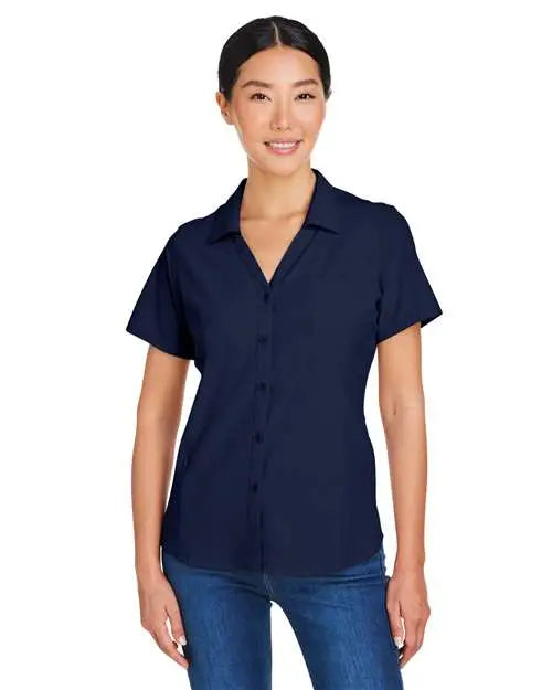 Core365 Ce510w Women’s Ultra Uvp® Marina Shirt - Classic Navy