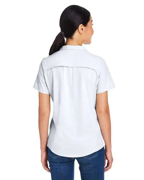 Core365 Ce510w Women’s Ultra Uvp® Marina Shirt - Platinum