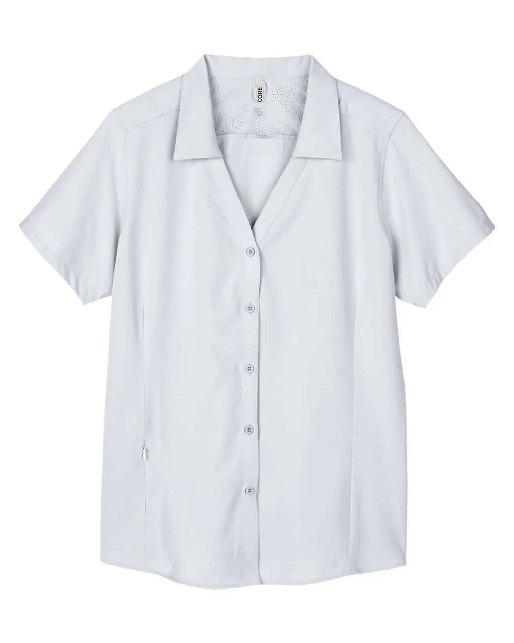 Core365 Ce510w Women’s Ultra Uvp® Marina Shirt - Platinum - Platinum / Xs